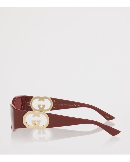 Gucci Pink Injected Gg1824S Sunglasses