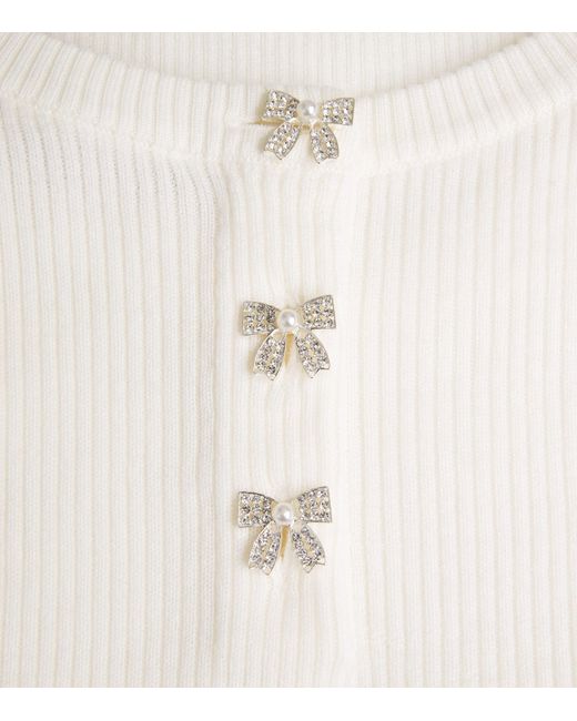 Maje White Wool Sweater