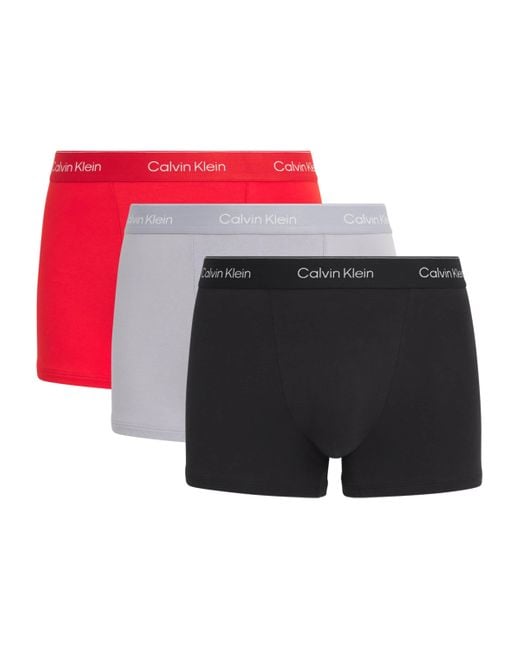 Calvin Klein Multicolor Stretch Cotton Relaxed Icon Boxers for men