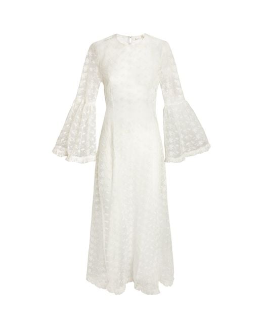 Doen White Dôen Lace Adalise Dress