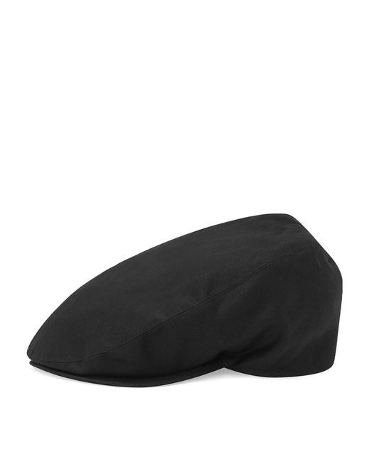 Dolce & Gabbana Black Cotton Flat Cap for men