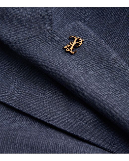 Pal Zileri Blue Cotton-blend 2-piece Suit for men