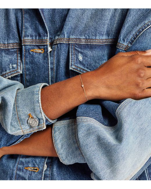 RedLine Metallic And Diamond Princesse Bracelet