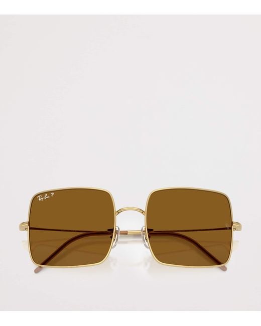 Ray-Ban Brown Rbr0104S Square 1971 Reverse Sunglasses