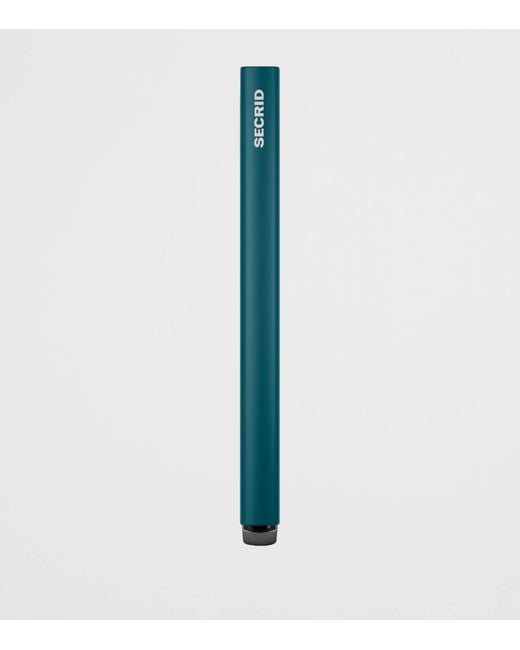 Secrid Green Fluted Aluminium Cardprotector for men