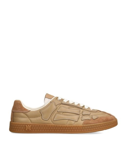Amiri Natural Leather Pacific Football Sneakers for men