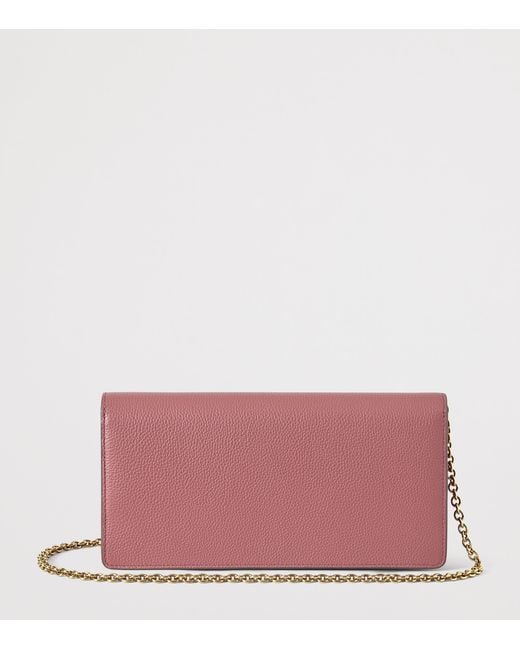 Mulberry Pink Small Darley Clutch Bag