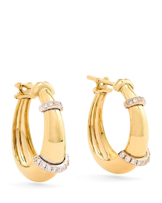 L'Atelier Nawbar Metallic And Diamond Lot N*91 Bouy Earrings