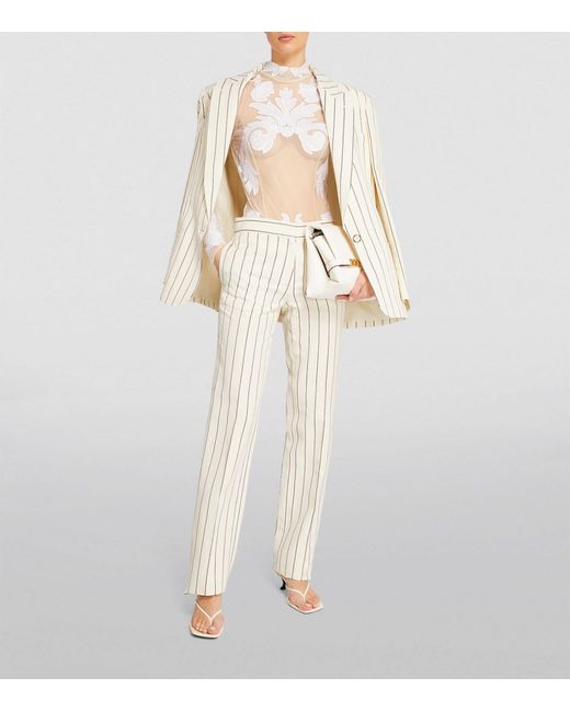 Stella McCartney White Lace Bodysuit