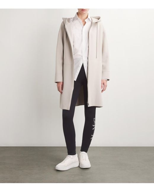 Max Mara Black Footless Tights