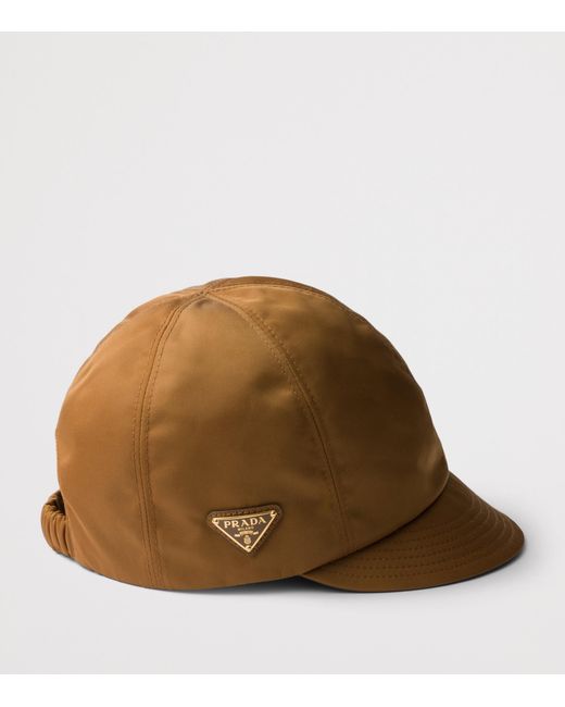 Prada Brown Re-Nylon Cap