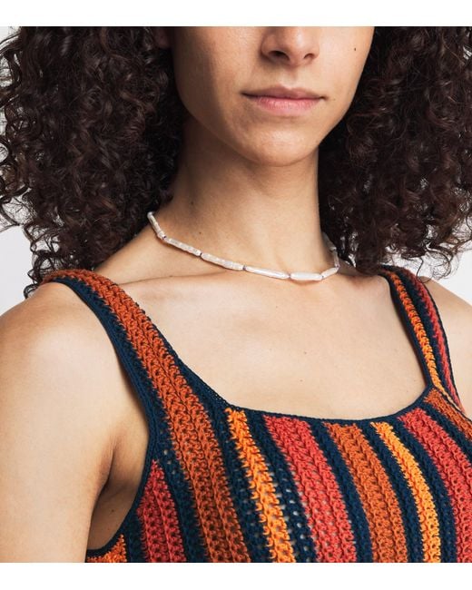 Hermina Athens Natural Beaded Pearl Necklace