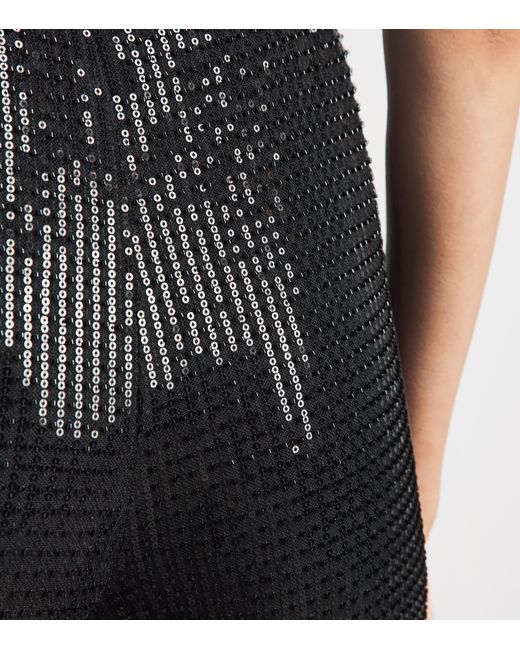Toccin Black Sequin Gemma Trousers