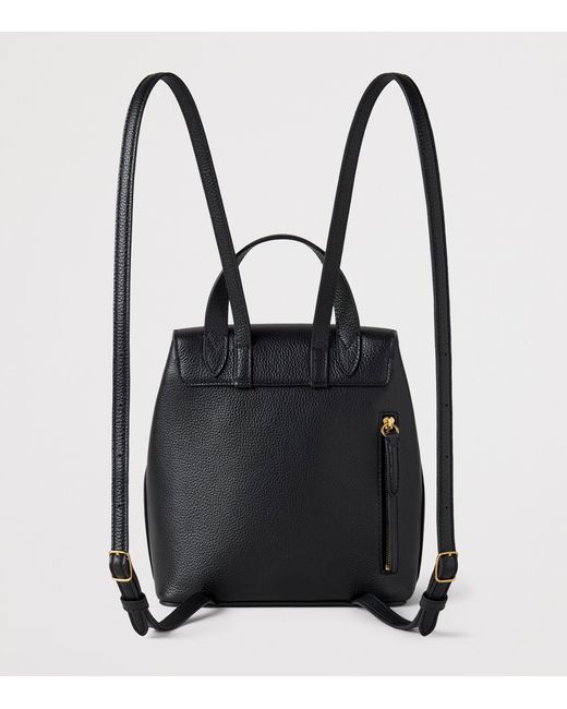 Mulberry Black Mini Leather Bayswater Backpack