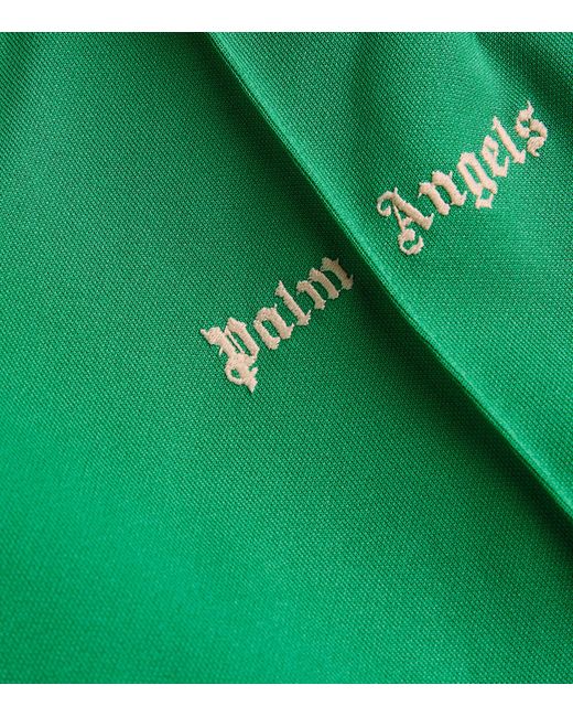 Palm Angels Green Classic Track Pants for men