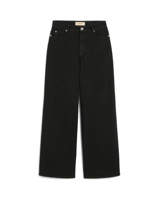Weekend by Maxmara Black Wide-Leg Jeans