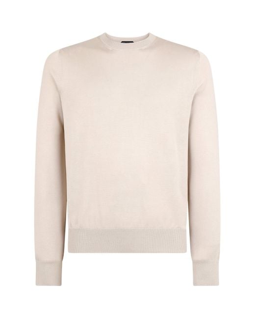 Tom Ford Natural Silk Crew-Neck Sweater for men