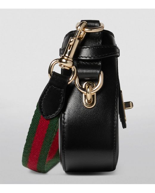Gucci Black Mini Moon Shoulder Bag