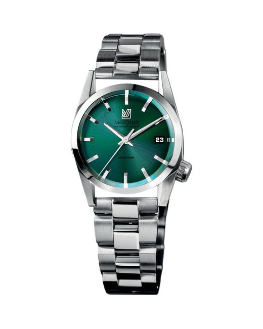 March LA.B Green Stainless Steel Am69 Electric Watch 36mm