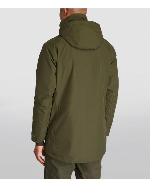 Musto Hooded Field Jacket in Green for Men Lyst UK