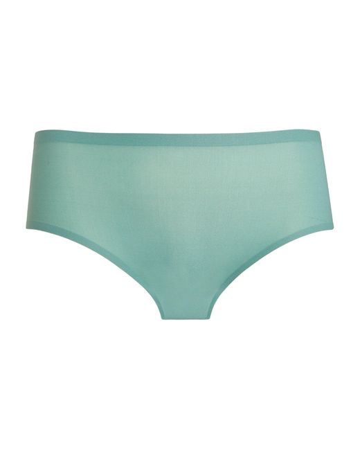 Chantelle Synthetic Soft Stretch Hipster Brief in Green | Lyst UK