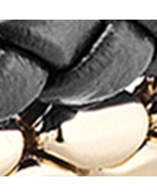 BVLGARI Metallic Leather Serpenti Forever Bracelet