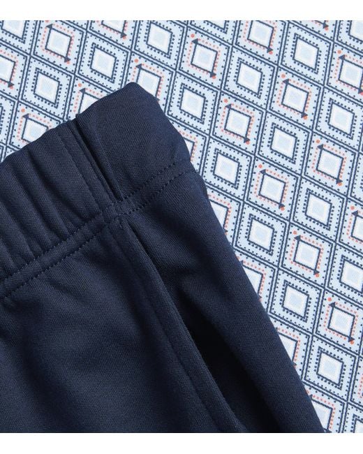 Hanro Blue Night & Day Short Pyjama Set for men
