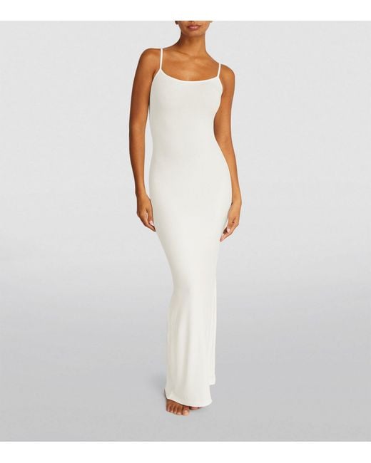 white dress button up Classic White Button Down Shirt Dress - All Dresses main image 1