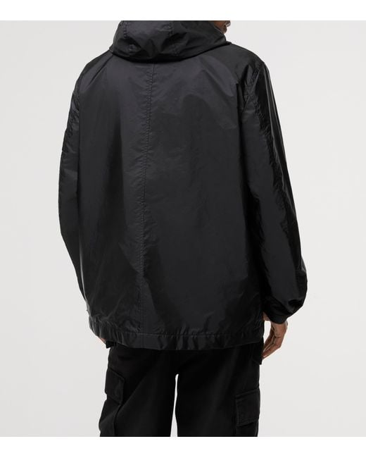 Burberry Black Hooded Pembrey Jacket for men