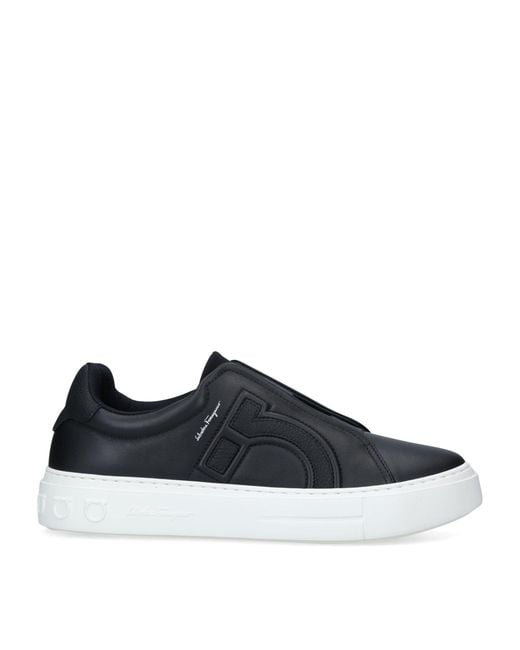 Salvatore ferragamo cheap slip on sneakers