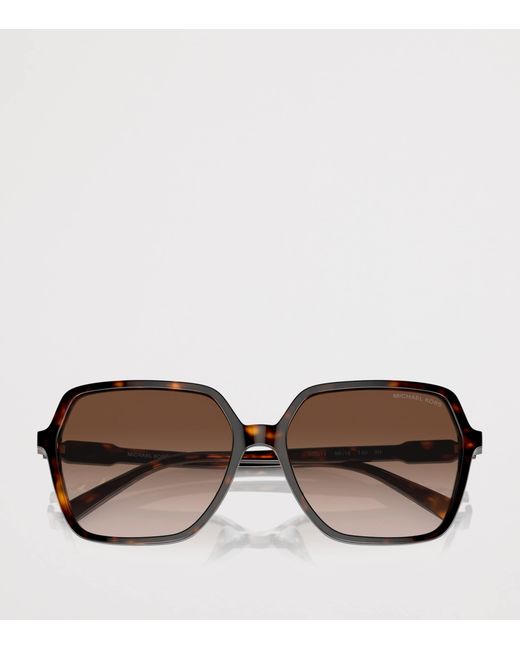 Michael Kors Brown Jasper Square Sunglasses