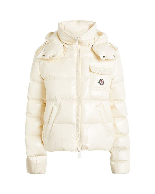 Moncler White Down-filled Andro Puffer Jacket