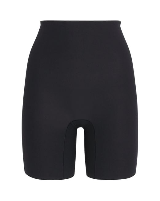 Chantelle Blue Softstretch Mid-Thigh Shorts