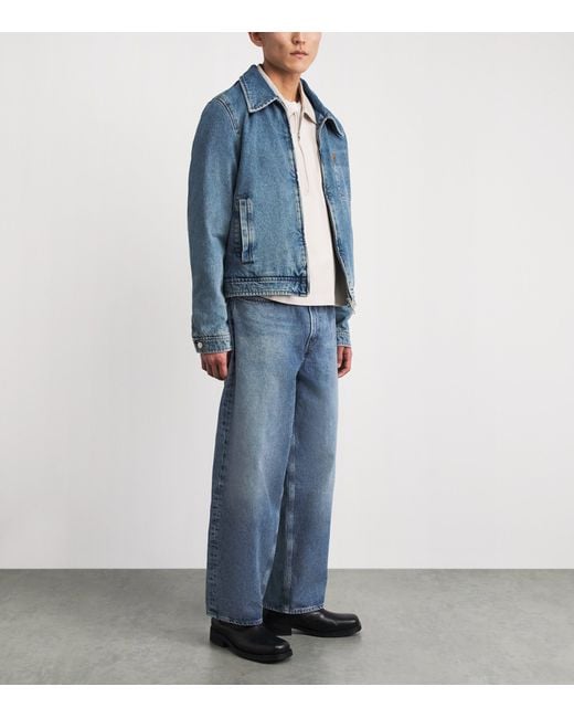 Agolde Blue Deka Wide-Leg Jeans for men
