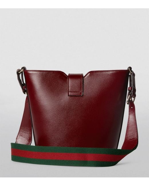 Gucci Red Mini Original Bucket Shoulder Bag