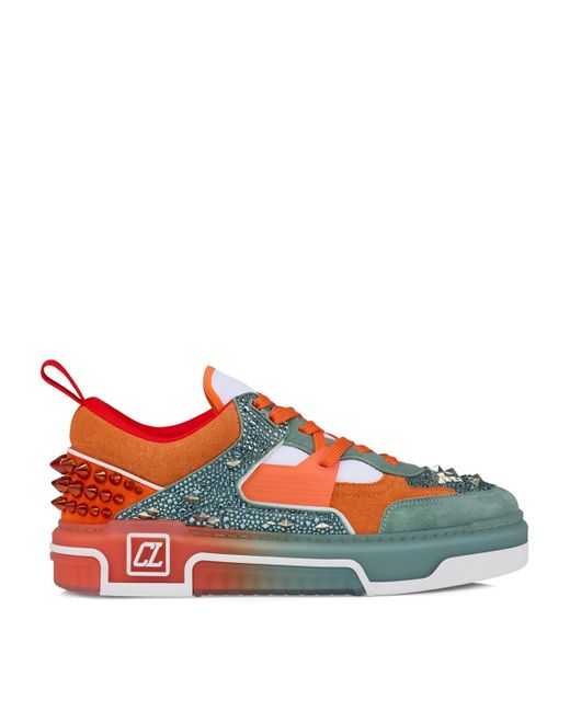 Christian Louboutin Red Astroloubi Sneakers for men