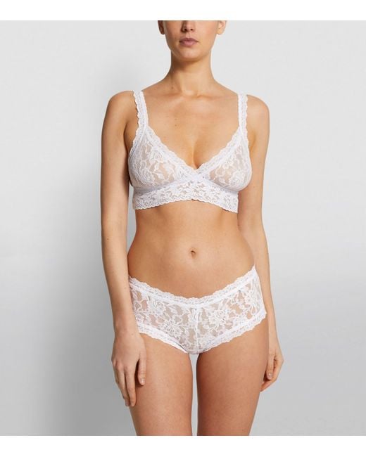 Hanky Panky White Signature Lace Boyshorts
