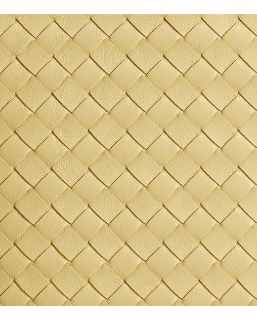 Bottega Veneta Yellow Small Leather Veneto Tote Bag for men