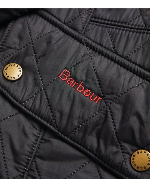 Barbour Black Cavalary Quilt Coat