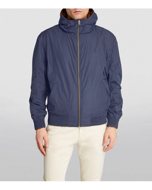 Polo Ralph Lauren Brown Reversible Hooded Jacket for men