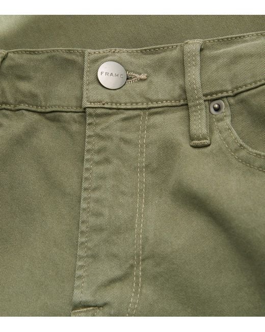 FRAME Green L'Homme Slim Jeans for men