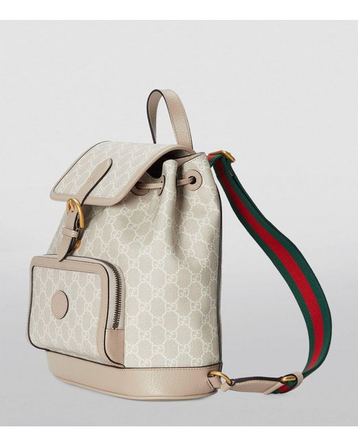 Gucci Natural Gg Supreme Backpack