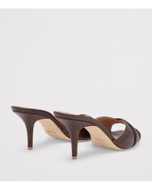 Malone Souliers Brown Leather Perla Mules 70