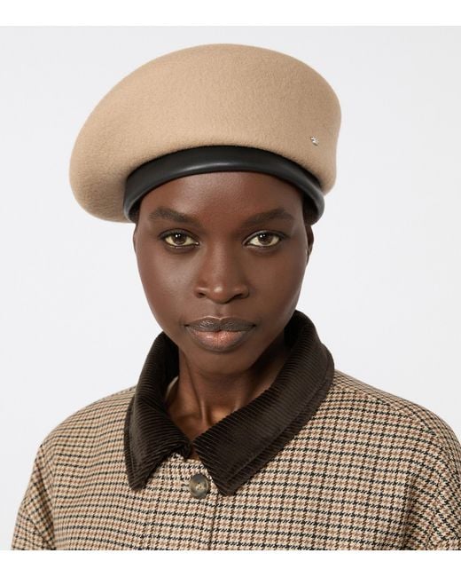 Weekend by Maxmara Natural Wool Beret