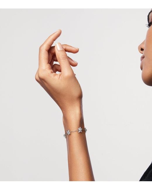 Chanel Metallic And Diamond Comète Géode Bracelet