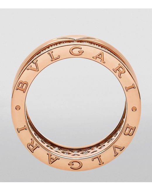 BVLGARI Natural And Diamond B.Zero1 Ring