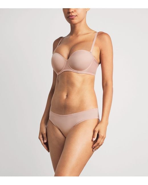 Wolford Pink Sheer Touch Push-Up Bra