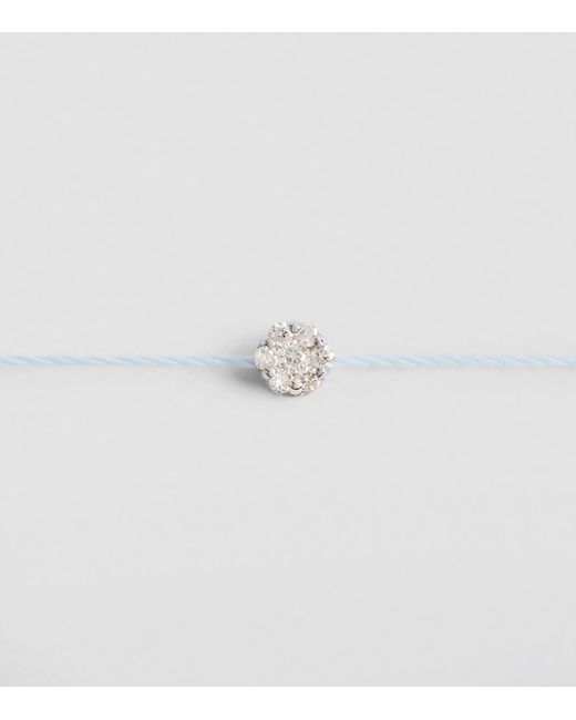 RedLine White And Diamond Illusion Bracelet