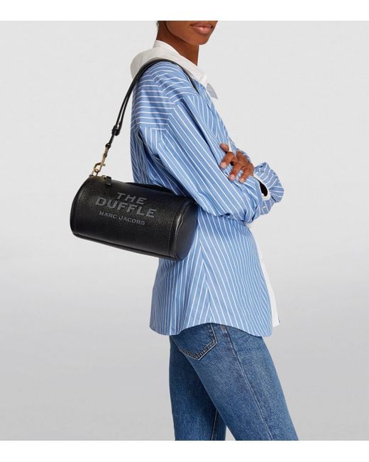 Marc Jacobs Black The Leather The Duffle Bag