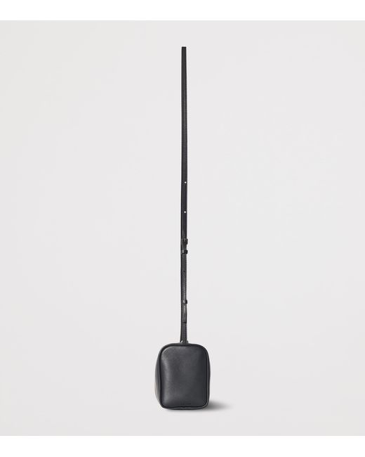 The Row White 90S Leather Cross-Body Bag